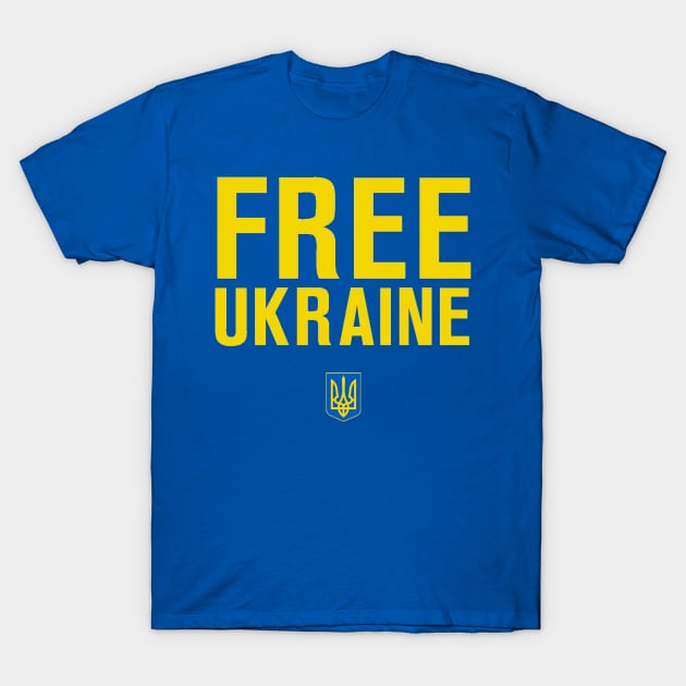 FREE UKRAINE T-Shirt by The New Politicals